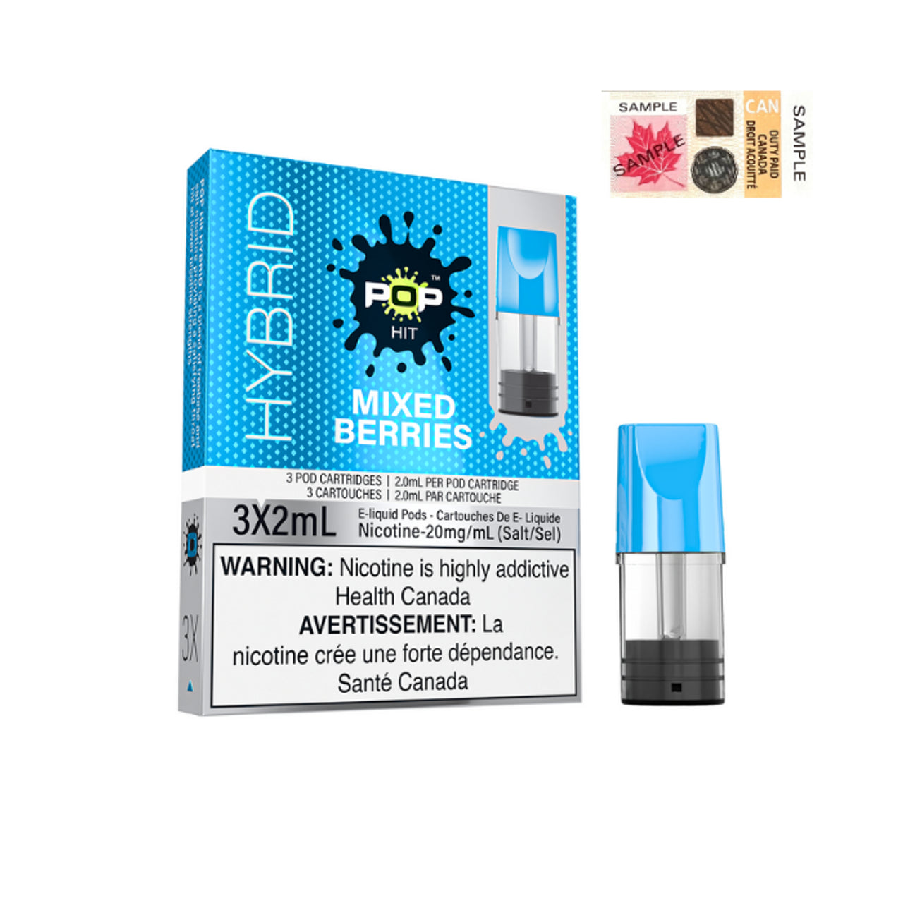 POP HITS HYBRID PODS - MIXED BERRIES