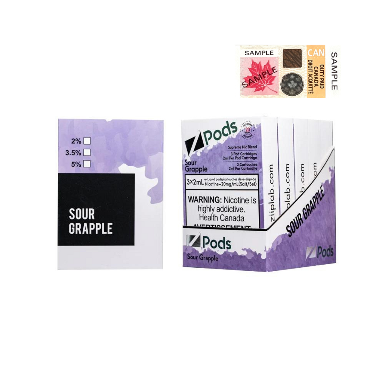 ZPODS - SOUR GRAPPLE