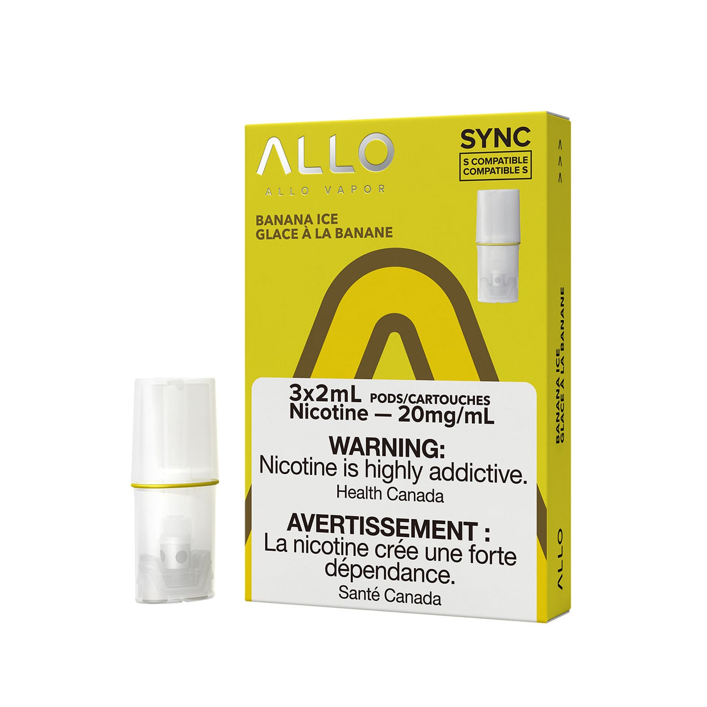 ALLO PODS - BANANA ICE