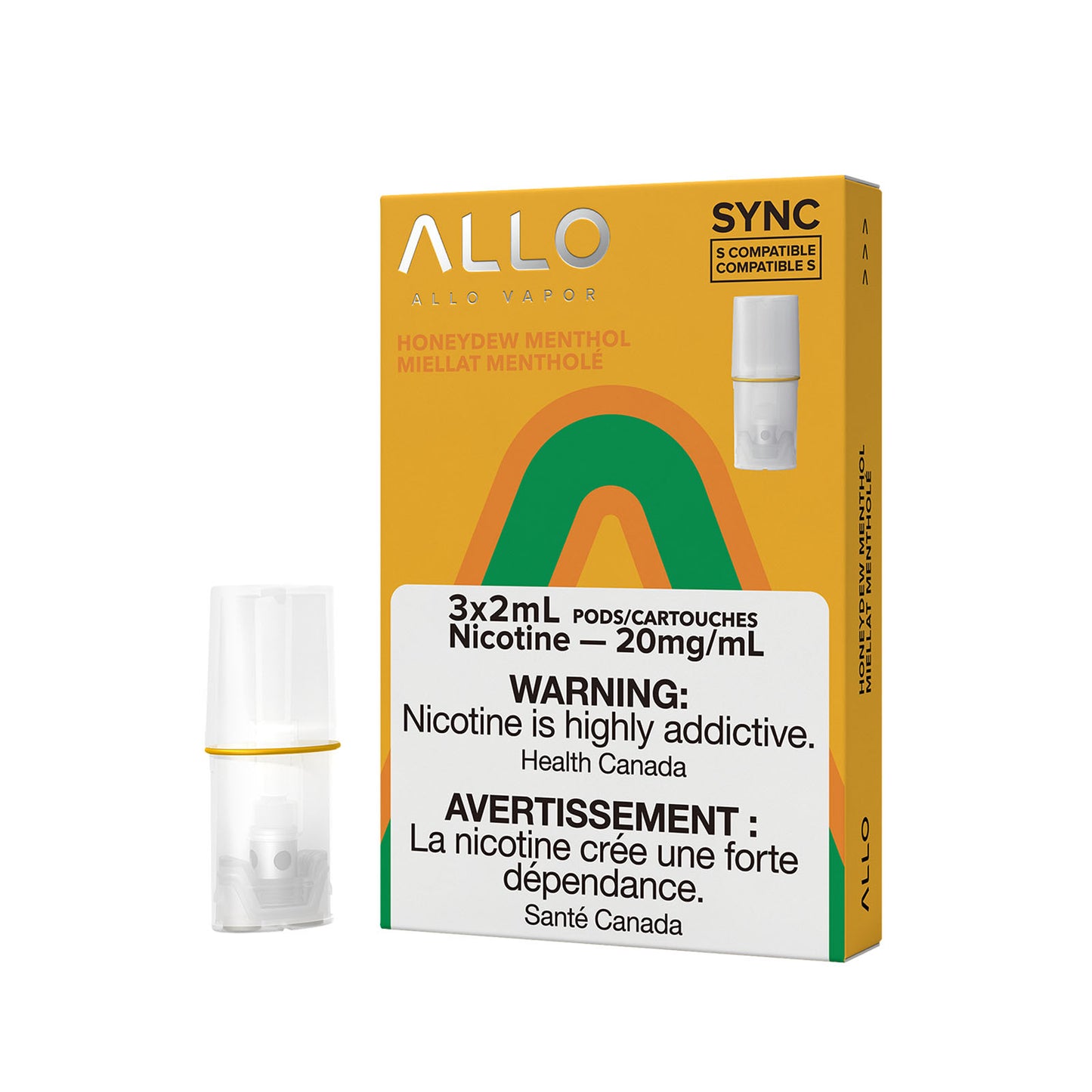 ALLO PODS - HONEYDEW MENTHOL