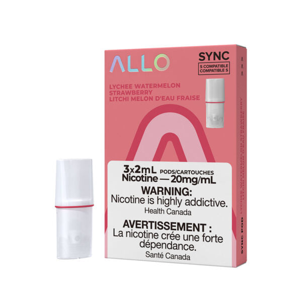 ALLO PODS - LYCHEE WATERMELON STRAWBERRY