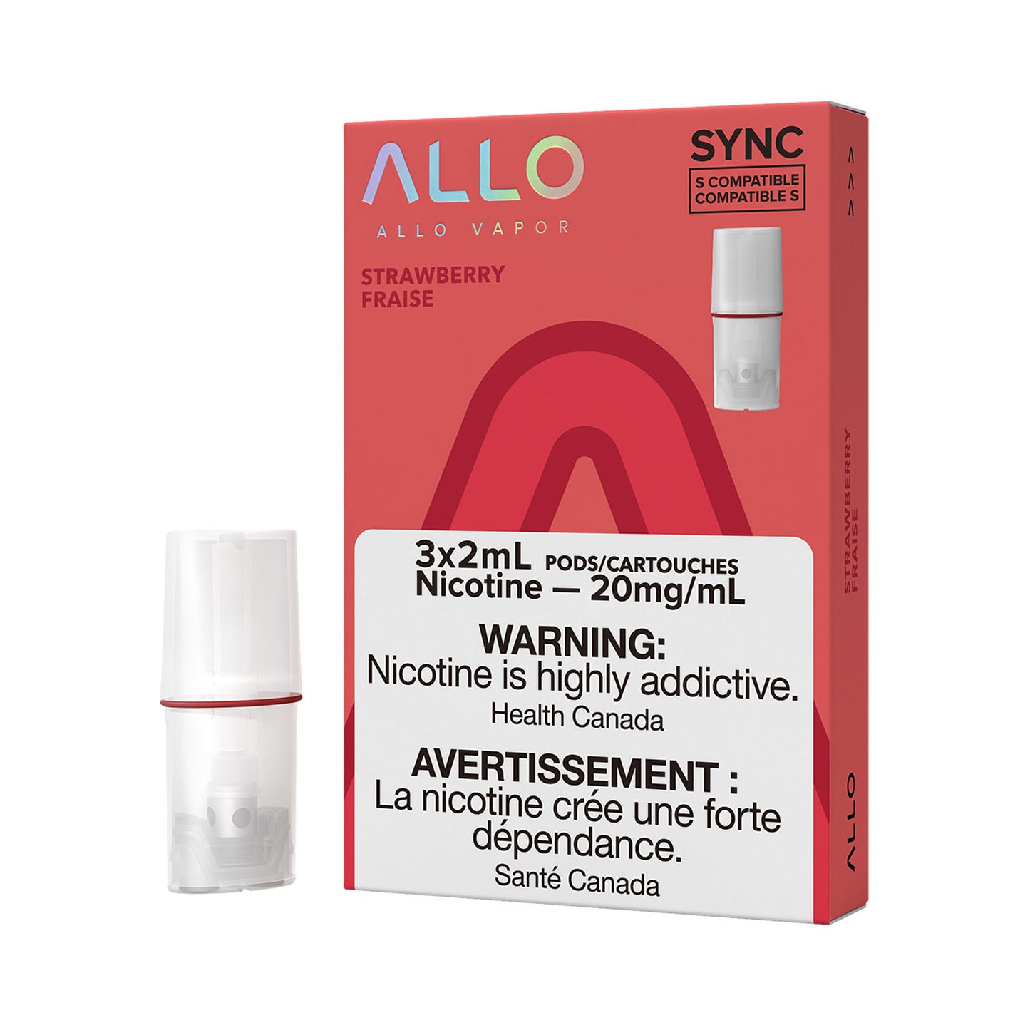 ALLO PODS - STRAWBERRY