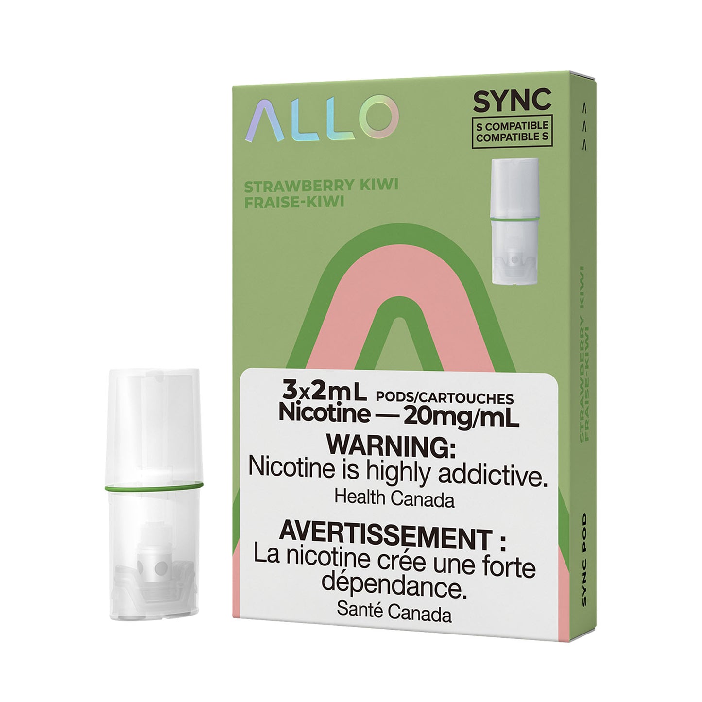 ALLO PODS - STRAWBERRY KIWI
