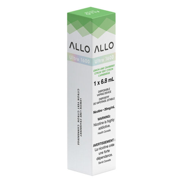 ALLO ULTRA 1600 - LEMON LIME CRANBERRY