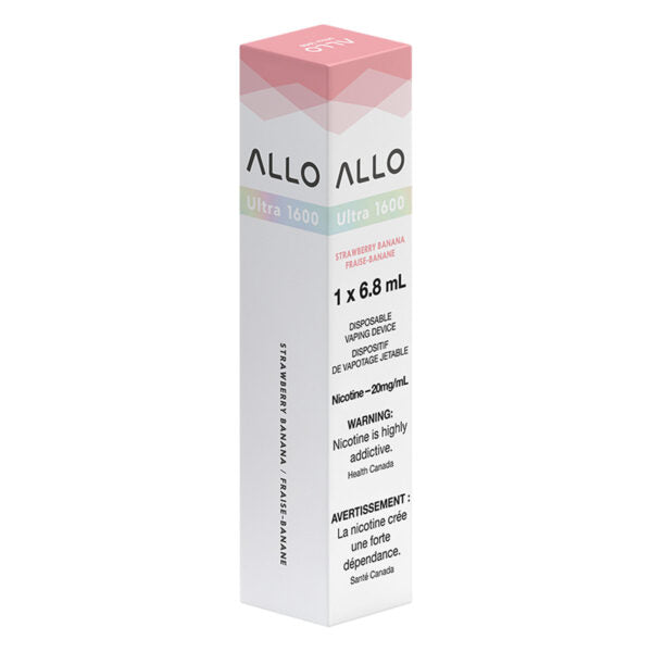 ALLO ULTRA 1600 - STRAWBERRY BANANA