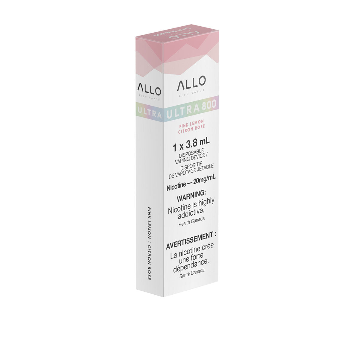 ALLO ULTRA 800 - PINK LEMON