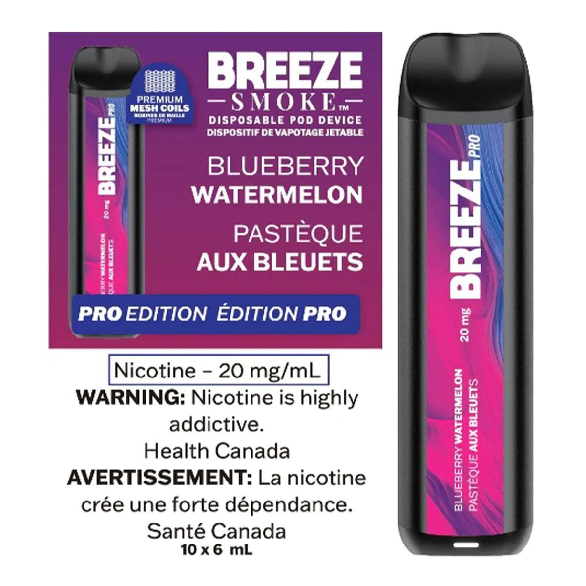 BREEZE PRO 2000 - BLUEBERRY WATERMELON