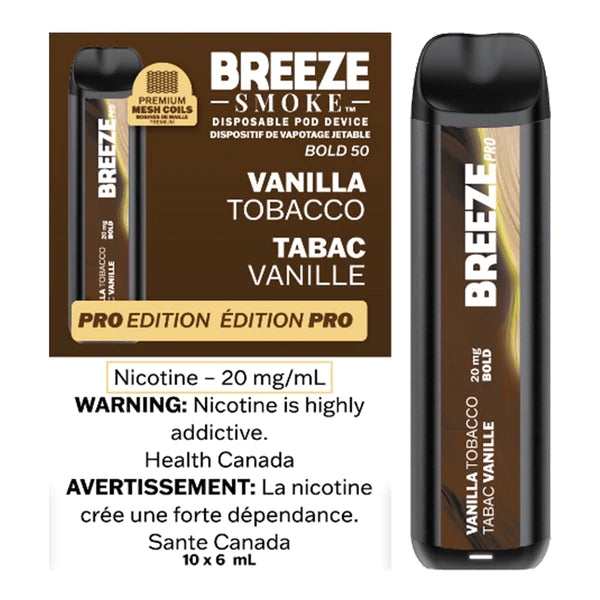 BREEZE PRO 2000 - VANILLA TOBACCO