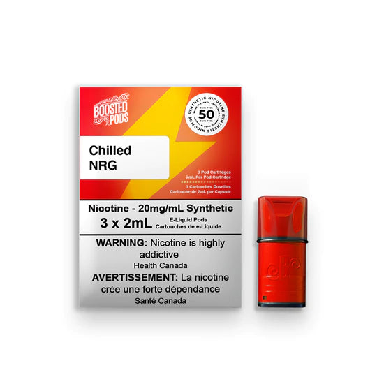 BOOSTED PODS - CHILLED NRG