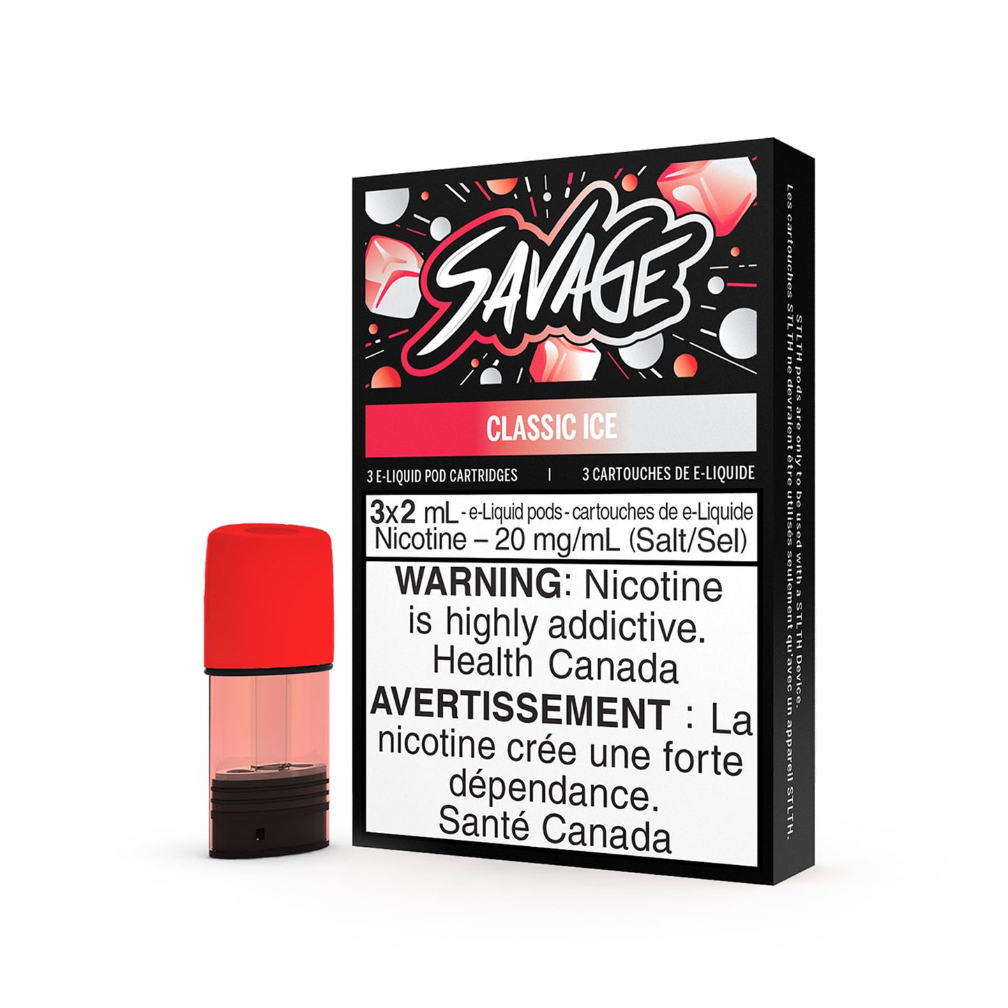 SAVAGE STLTH PODS - CLASSIC ICE