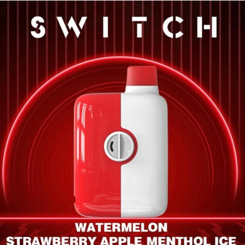 MR FOG SWITCH 5500 - WATERMELON STRAWBERRY APPLE MENTHOL ICE