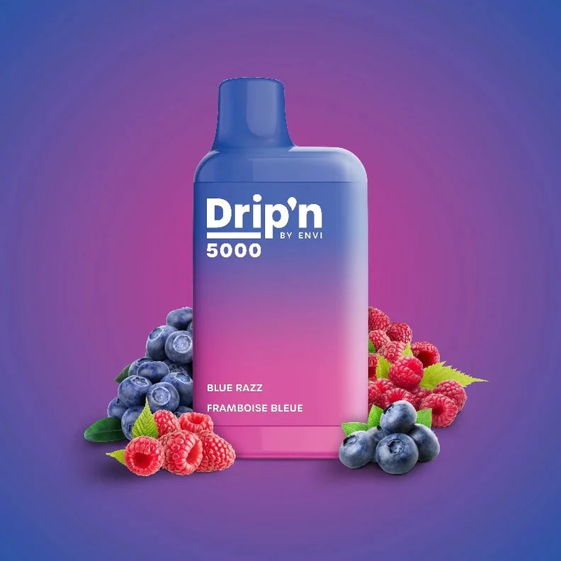 DRIP'N 5000 - BLUE RAZZ