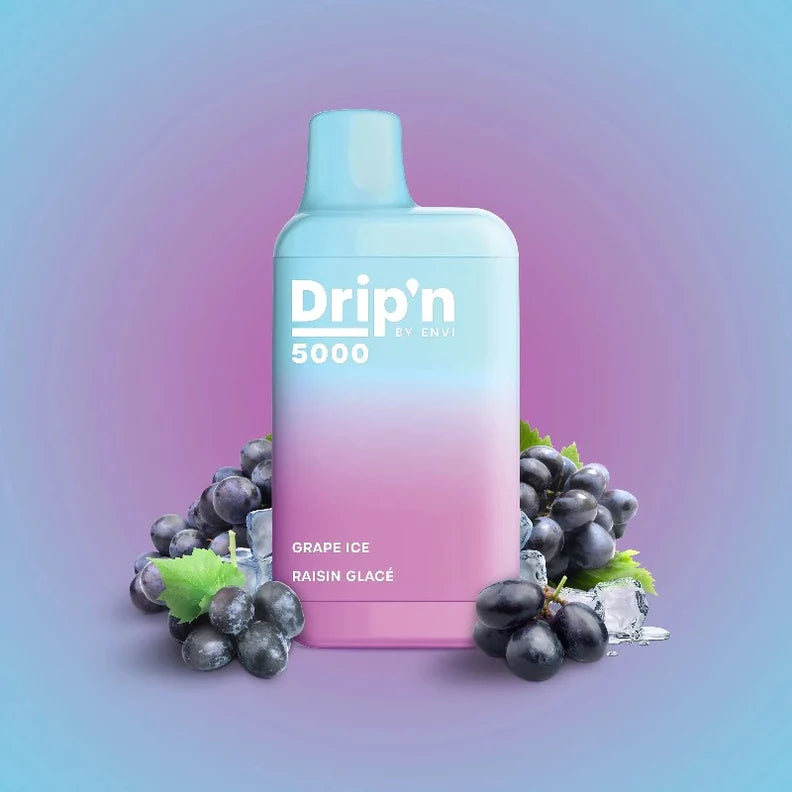 DRIP'N 5000 - GRAPE ICE