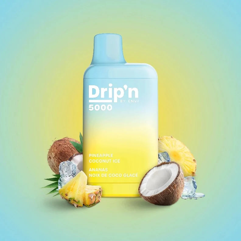 DRIP'N 5000 - PINEAPPLE COCONUT ICE