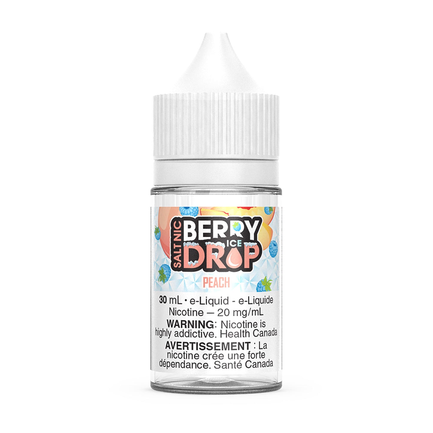 BERRY DROP SALT 30 ML - PEACH ICE