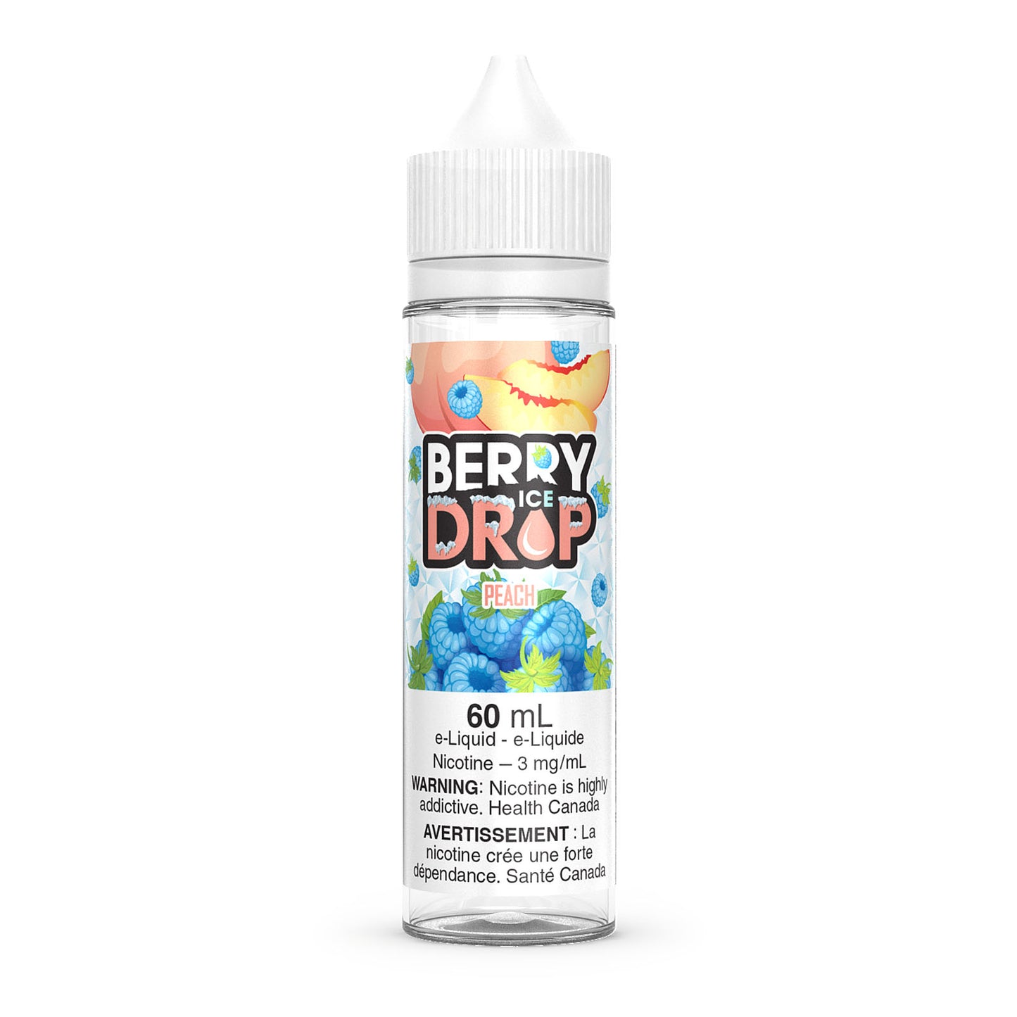 BERRY DROP 60 ML - PEACH ICE