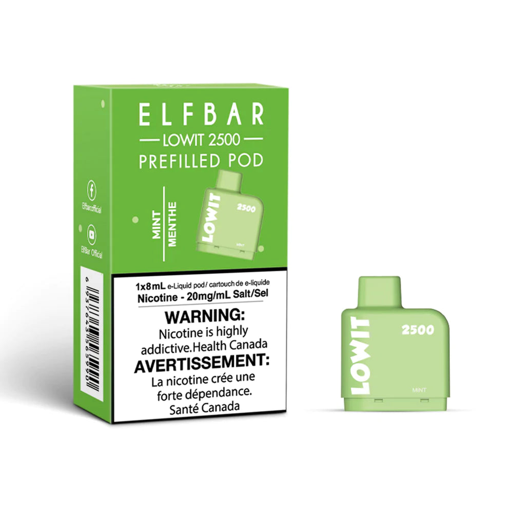 ELF BAR LOWIT 2500 - MINT