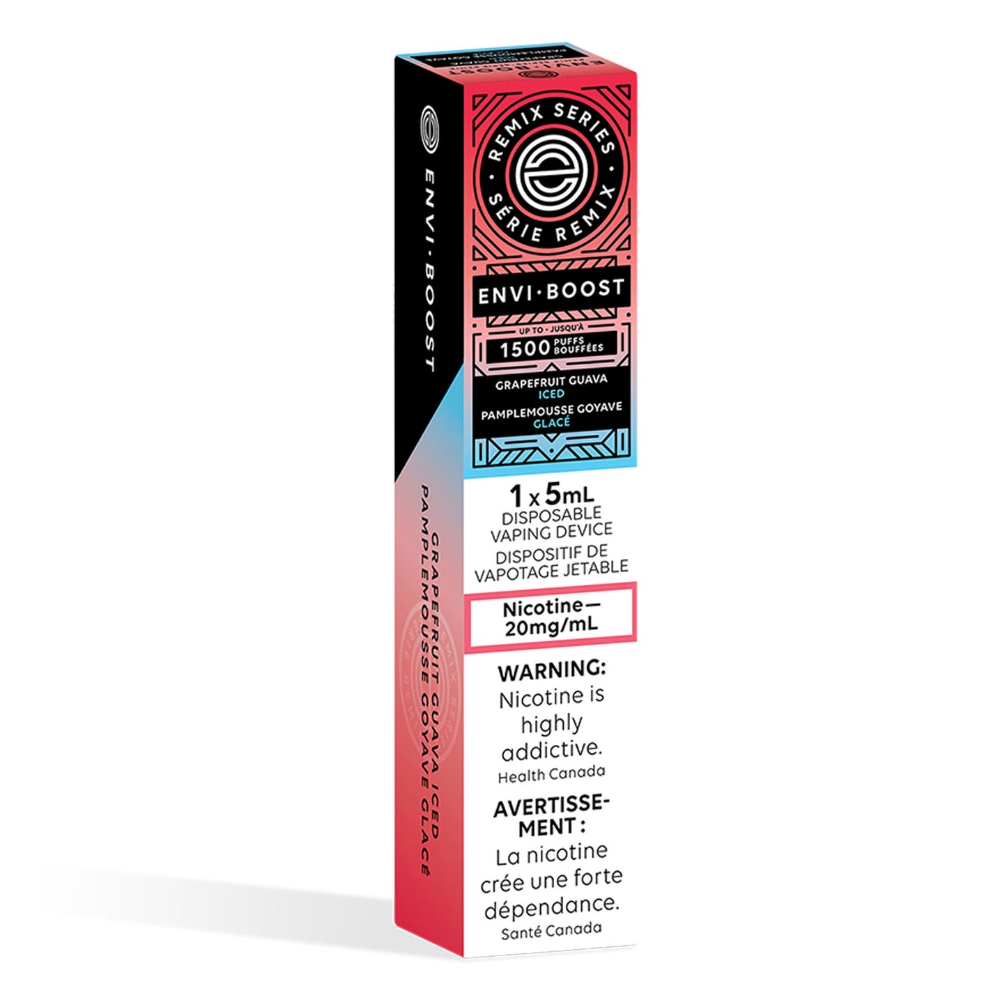ENVI BOOST 1500 - GRAPEFRUIT GUAVA ICED