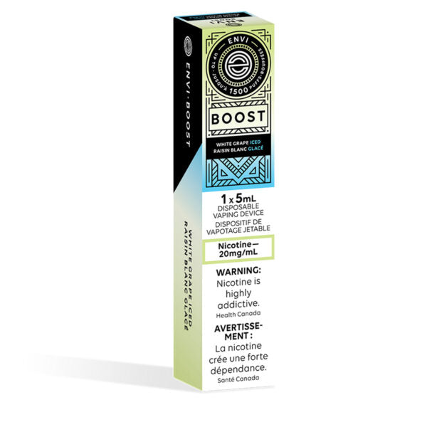 ENVI BOOST 1500 - WHITE GRAPE ICED