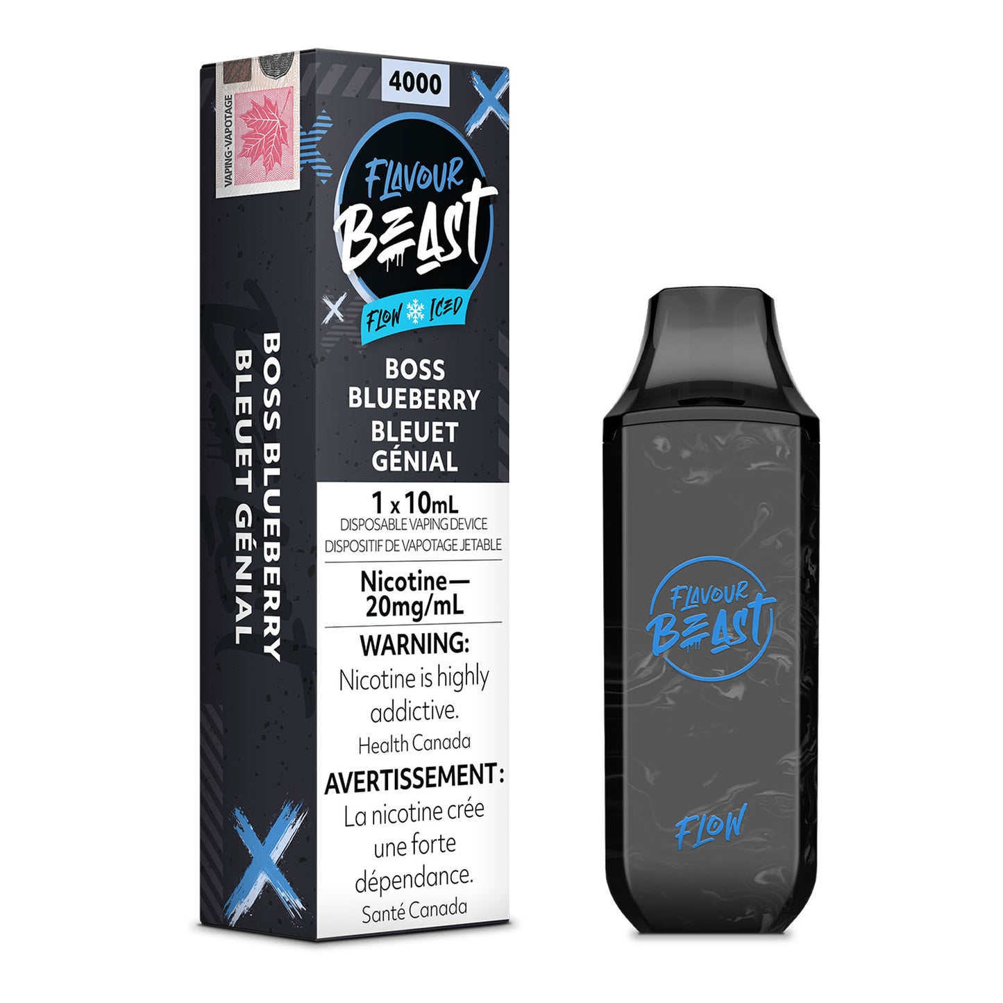 FLAVOUR BEAST 4000 - BOSS BLUEBERRY