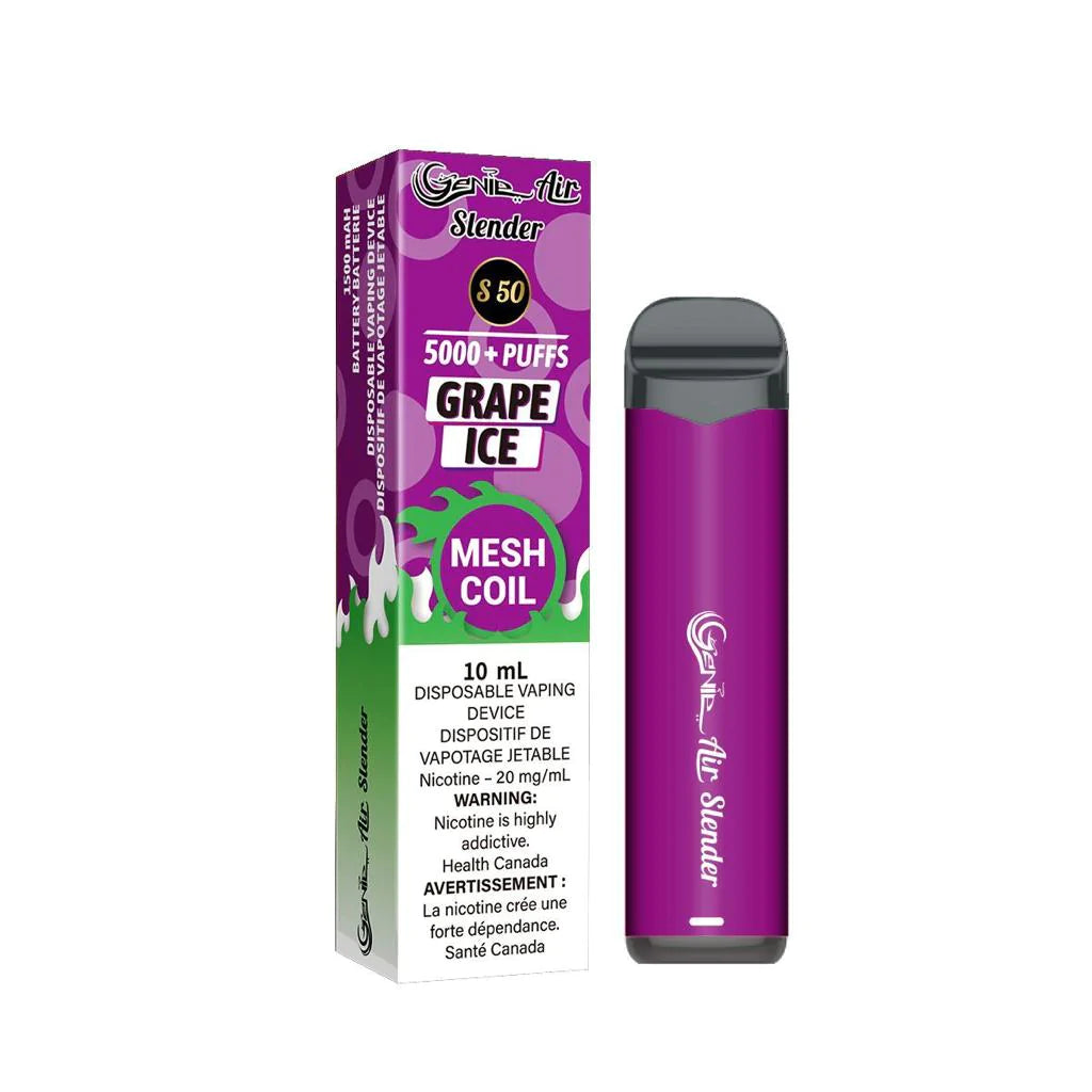GENIE AIR SLENDER 5000 - GRAPE ICE