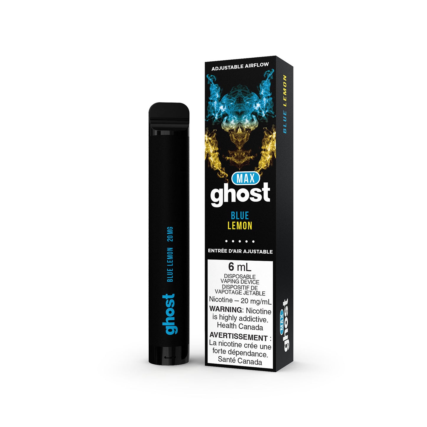 GHOST MAX 2000 - BLUE LEMON