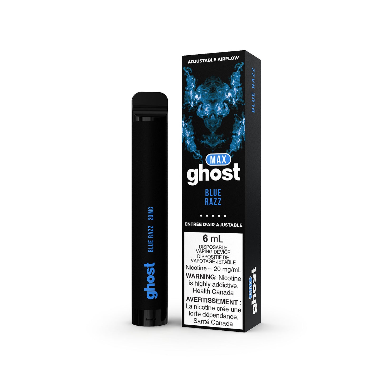 GHOST MAX 2000 - BLUE RAZZ