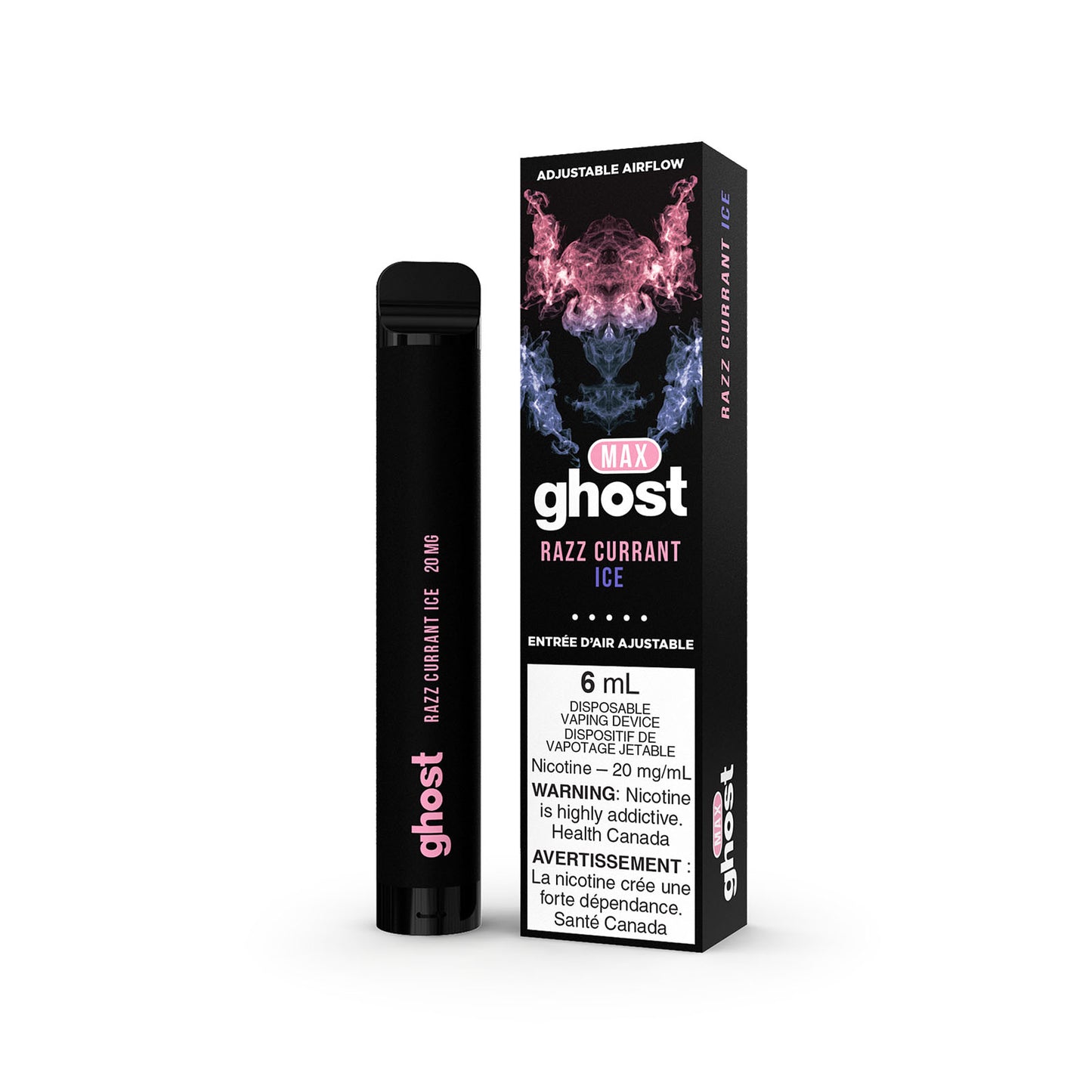 GHOST MAX 2000 - RAZZ CURRANT ICE