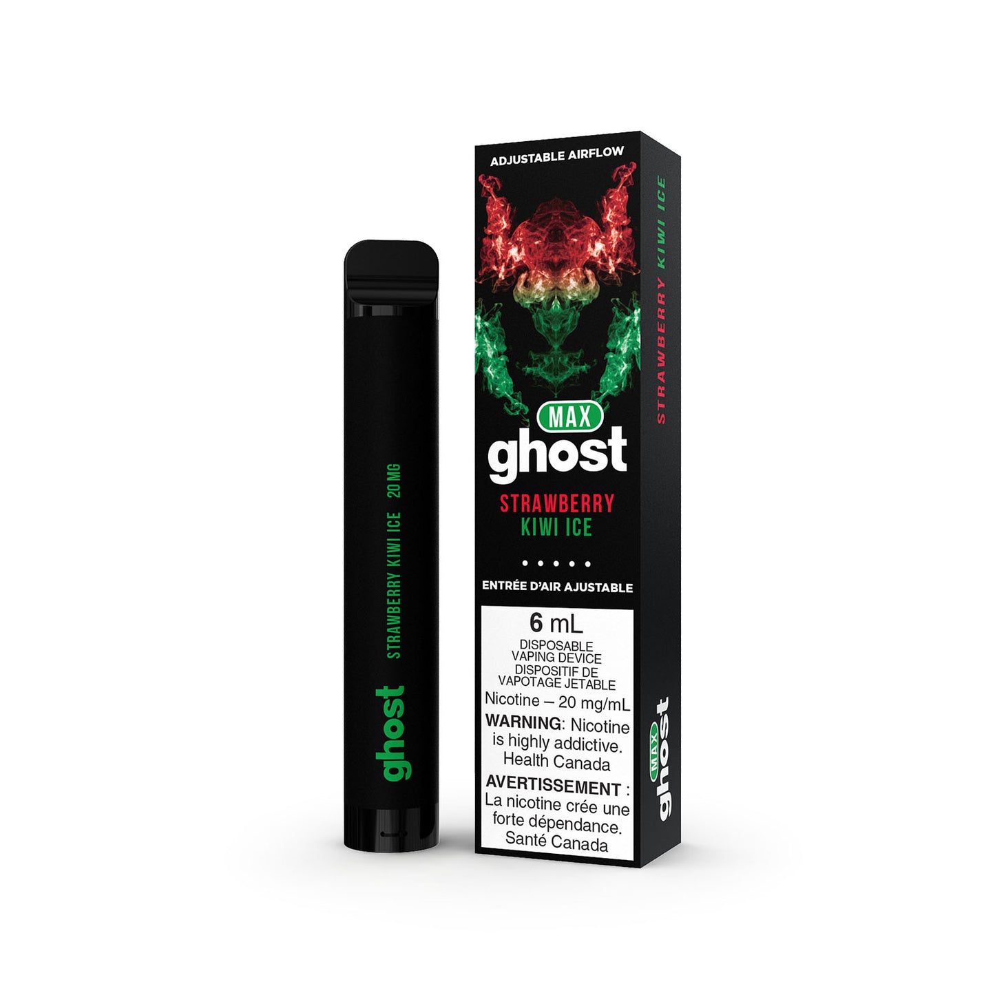 GHOST MAX 2000 - STRAWBERRY KIWI