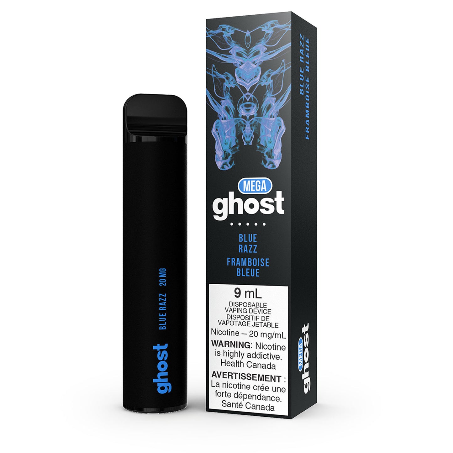 GHOST MEGA 3000 - BLUE RAZZ
