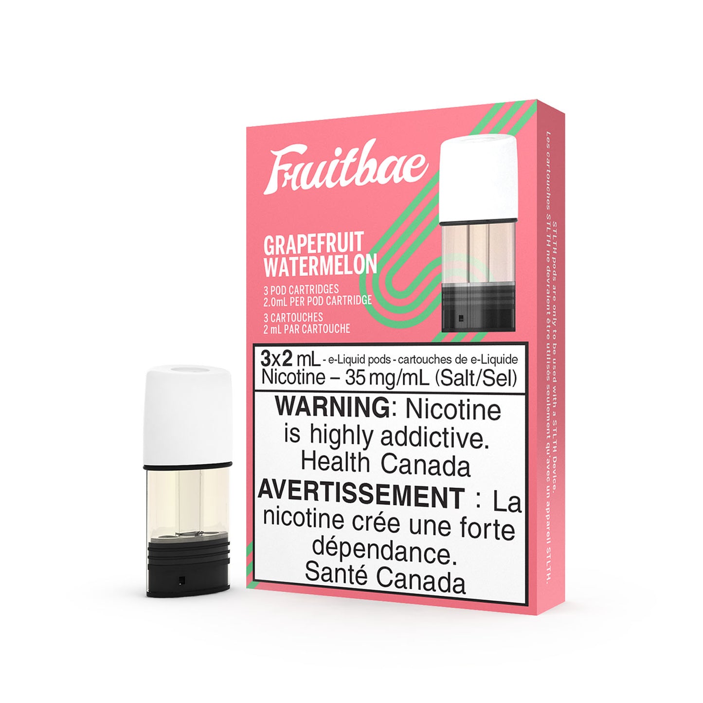 FRUITBAE STLTH PODS - GRAPEFRUIT WATERMELON