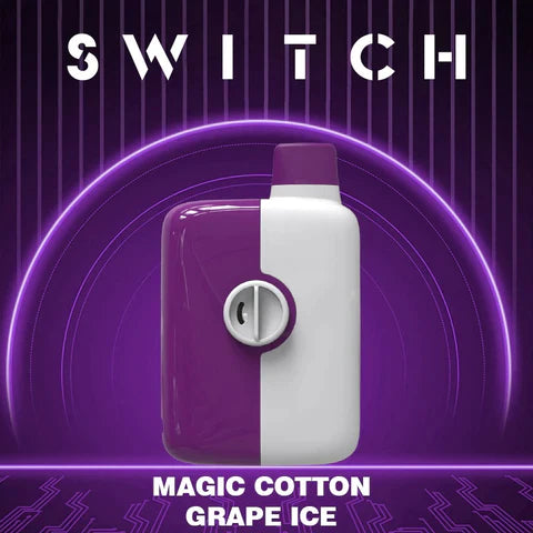 MR FOG SWITCH 5500 - MAGIC COTTON GRAPE ICE