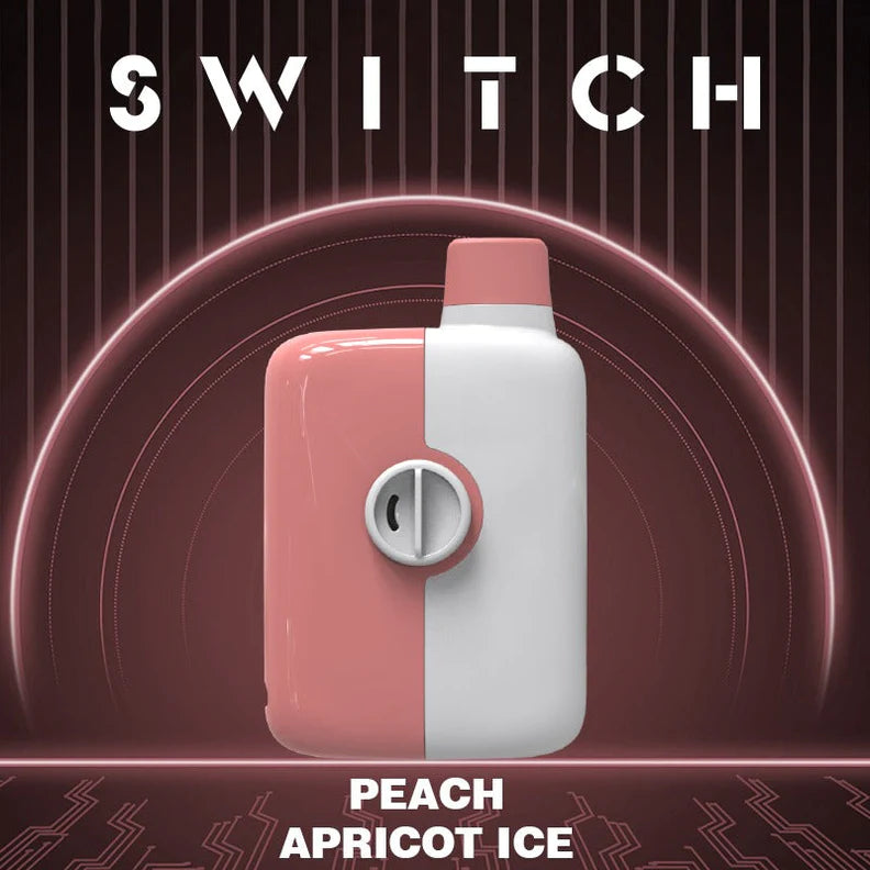 MR FOG SWITCH 5500 - PEACH APRICOT ICE