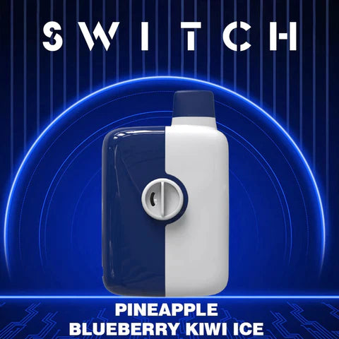 MR FOG SWITCH 5500 - PINEAPPLE BLUEBERRY KIWI ICE