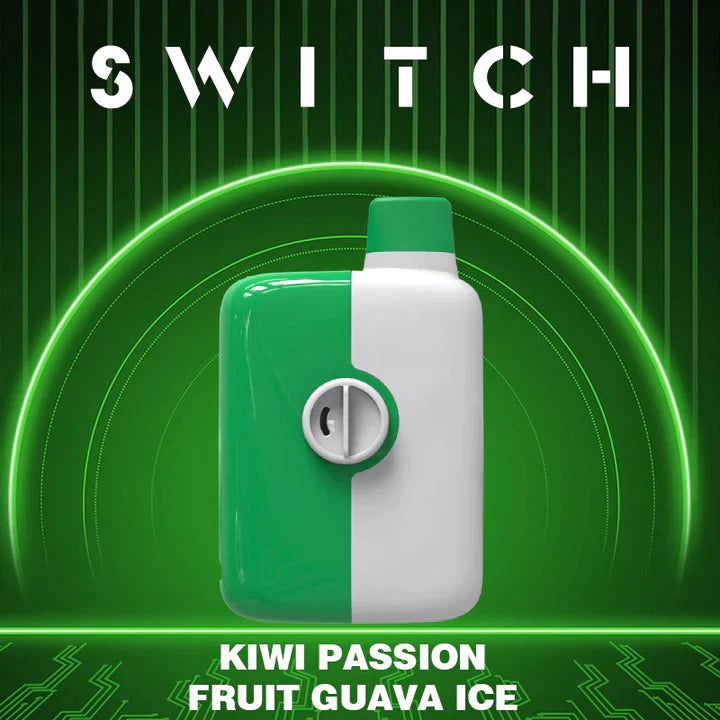 MR FOG SWITCH 5500 - KIWI PASSION FRUIT GUAVA ICE