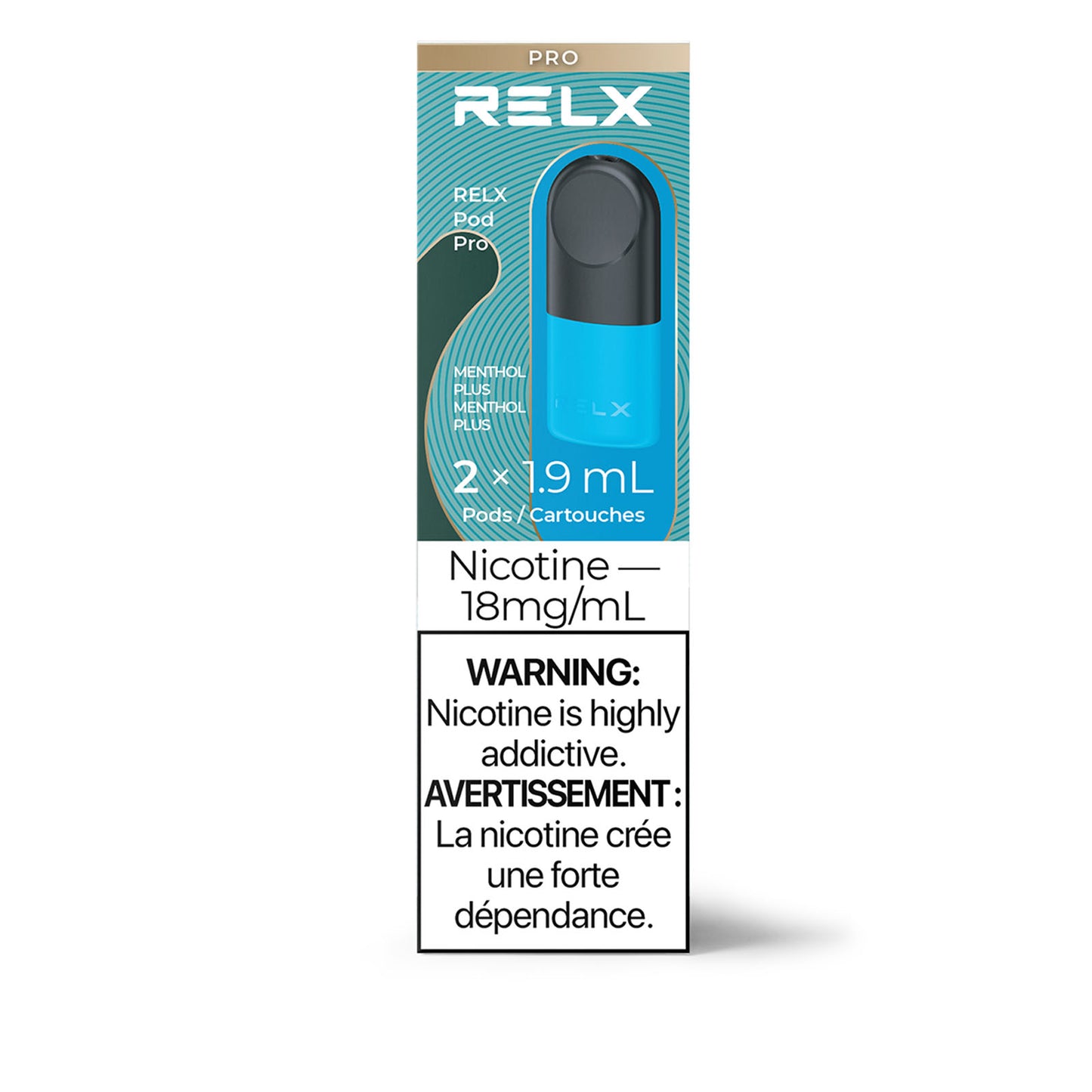 RELX PODS - MENTHOL PLUS