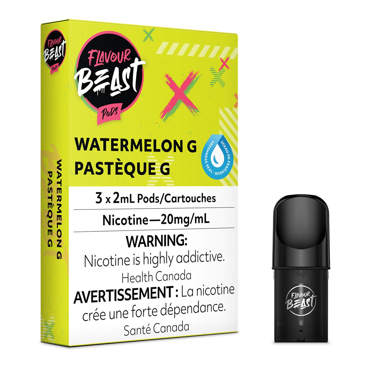 FLAVOUR BEAST PODS - WATERMELON G