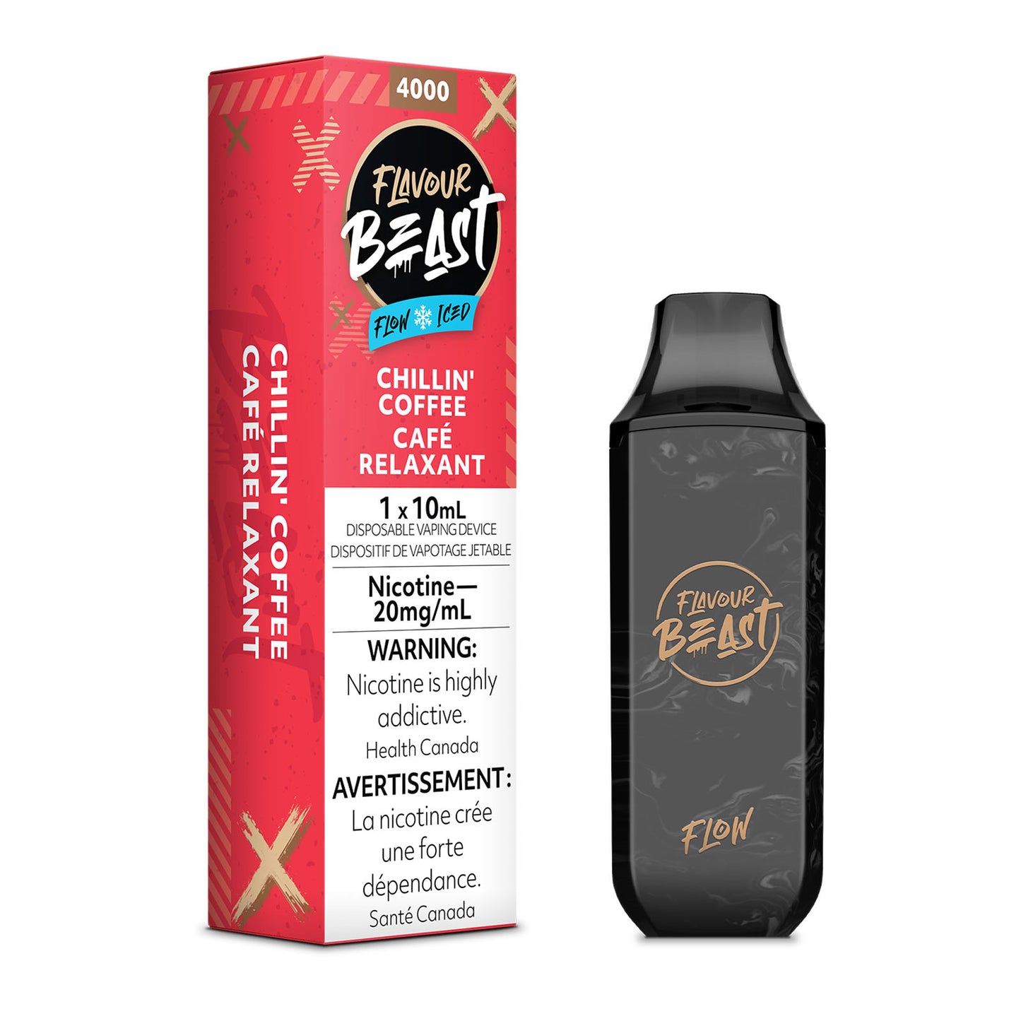 FLAVOUR BEAST 4000 - CHILLIN COFFEE ICED