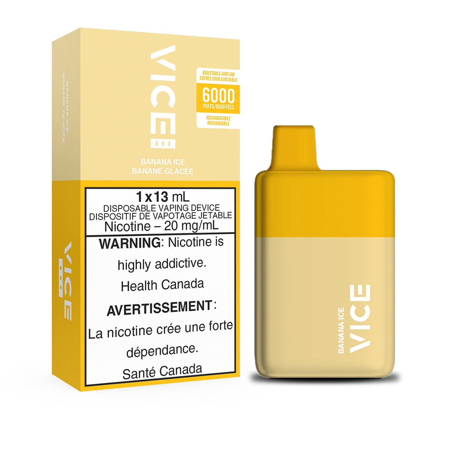 VICE 6000 - BANANA ICE