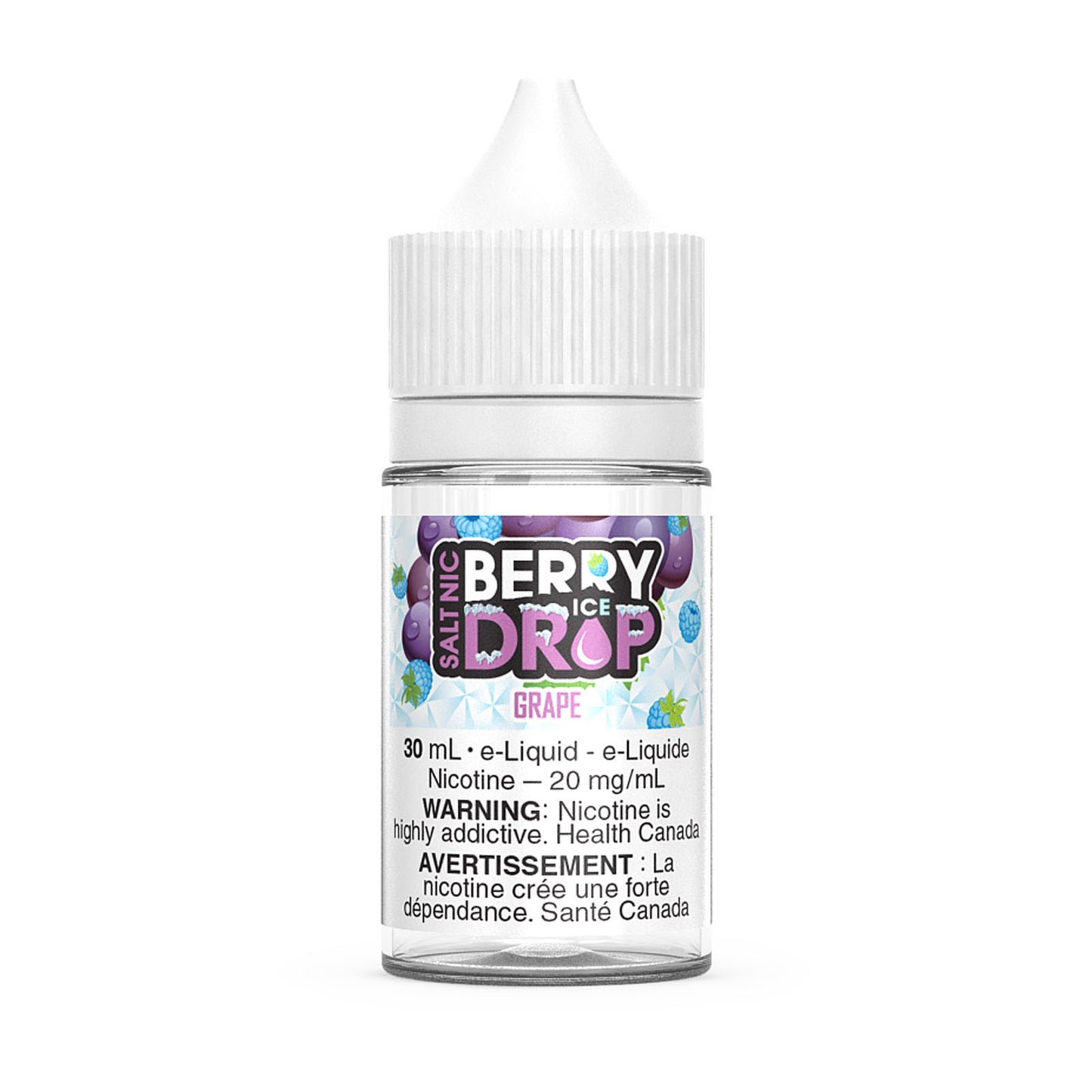 BERRY DROP SALT 30 ML - GRAPE ICE