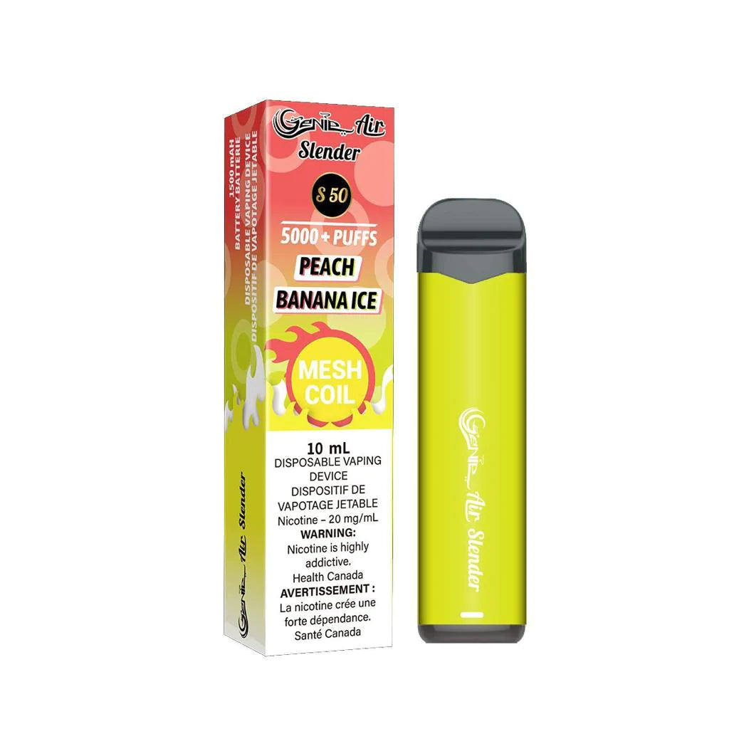 GENIE AIR SLENDER 5000 - PEACH BANANA ICE