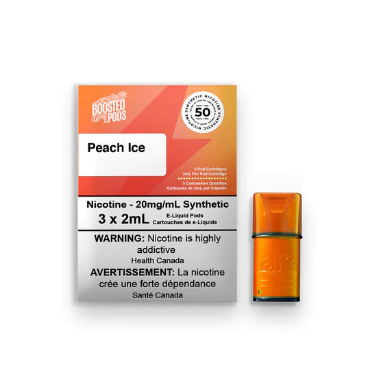 BOOSTED PODS - PEACH ICE