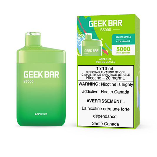 GEEK BAR 5000 - APPLE ICE