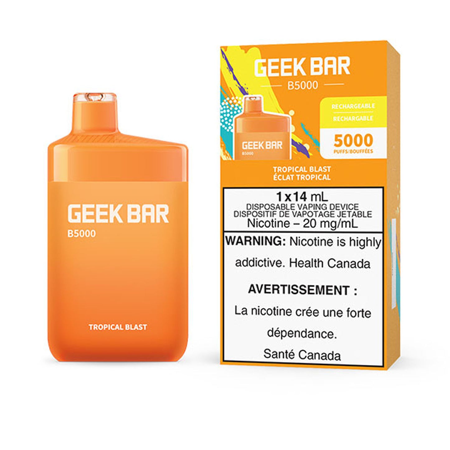 GEEK BAR 5000 - TROPICAL BLAST