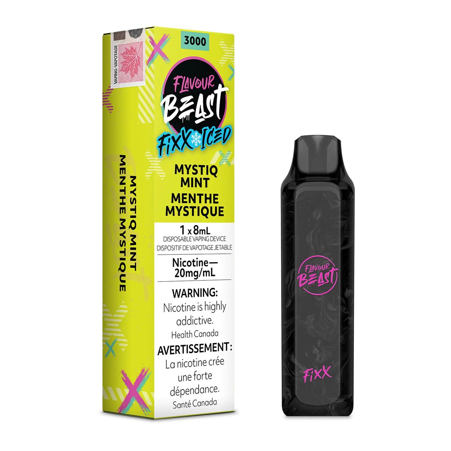 FLAVOUR BEAST FIXX 3000 - MYSTIQ MINT