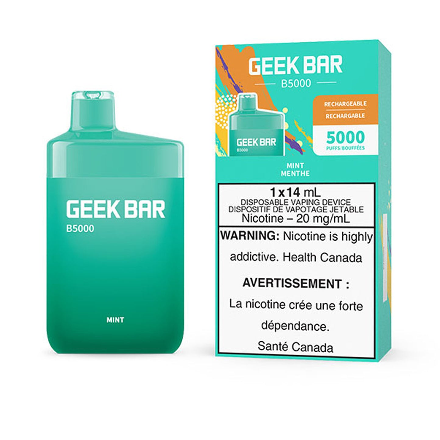 GEEK BAR 5000 - MINT