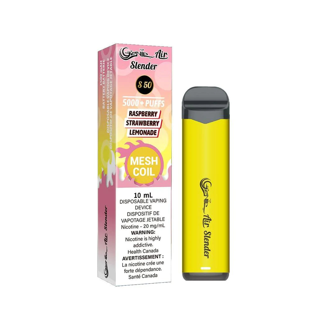 GENIE AIR SLENDER 5000 - RASPBERRY STRAWBERRY LEMONADE