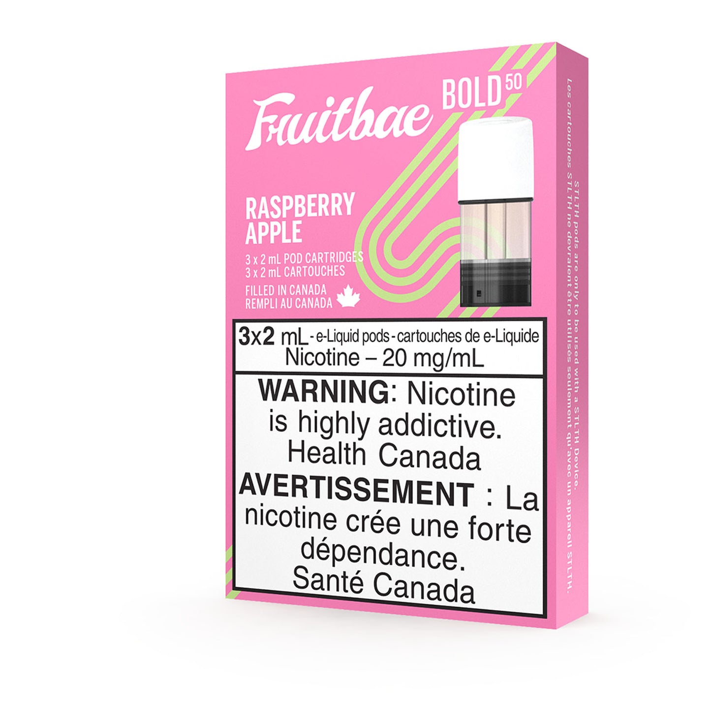 FRUITBAE STLTH PODS - RASPBERRY APPLE