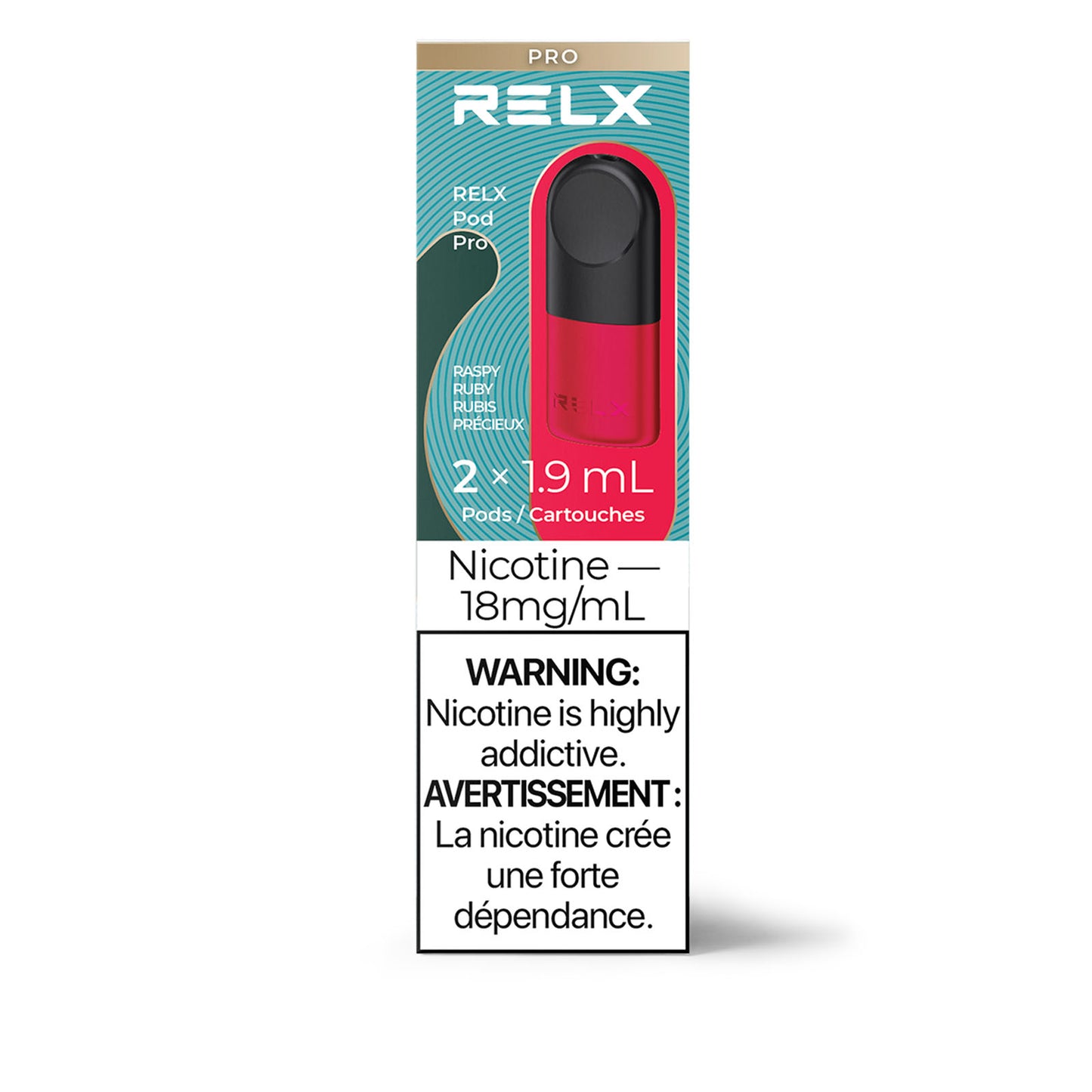 RELX PODS - RASPY RUBY