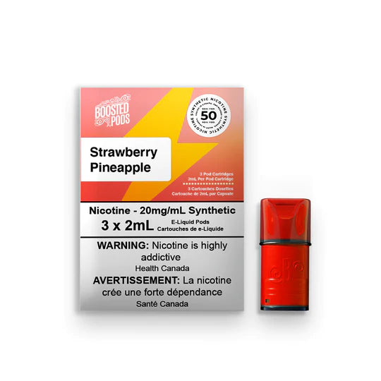 BOOSTED PODS - STRAWBERRY PINEAPPLE